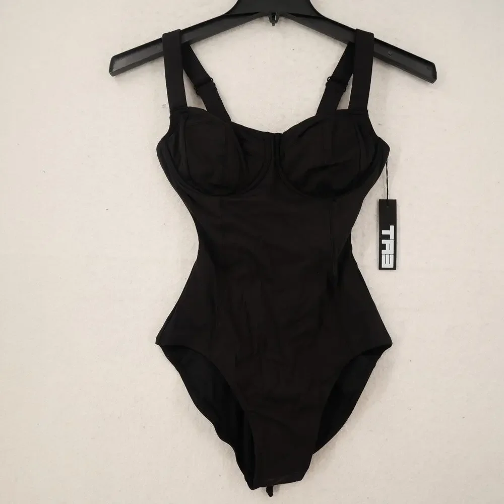 NEW TA3 Women's Small D/DD Lifty Contour Swimsuit Shapewear One Piece Reg/Long